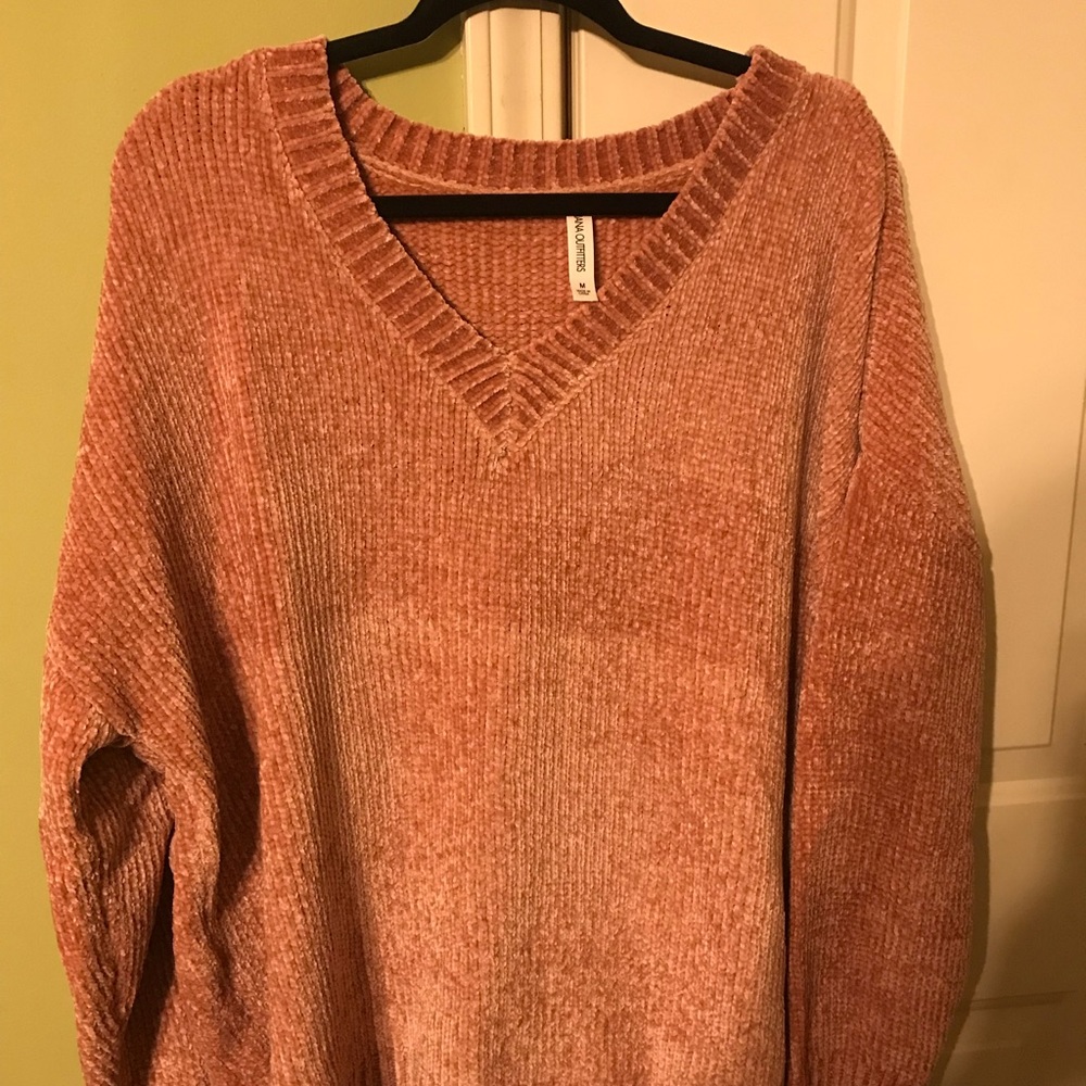 Light Pink Chenille Sweater